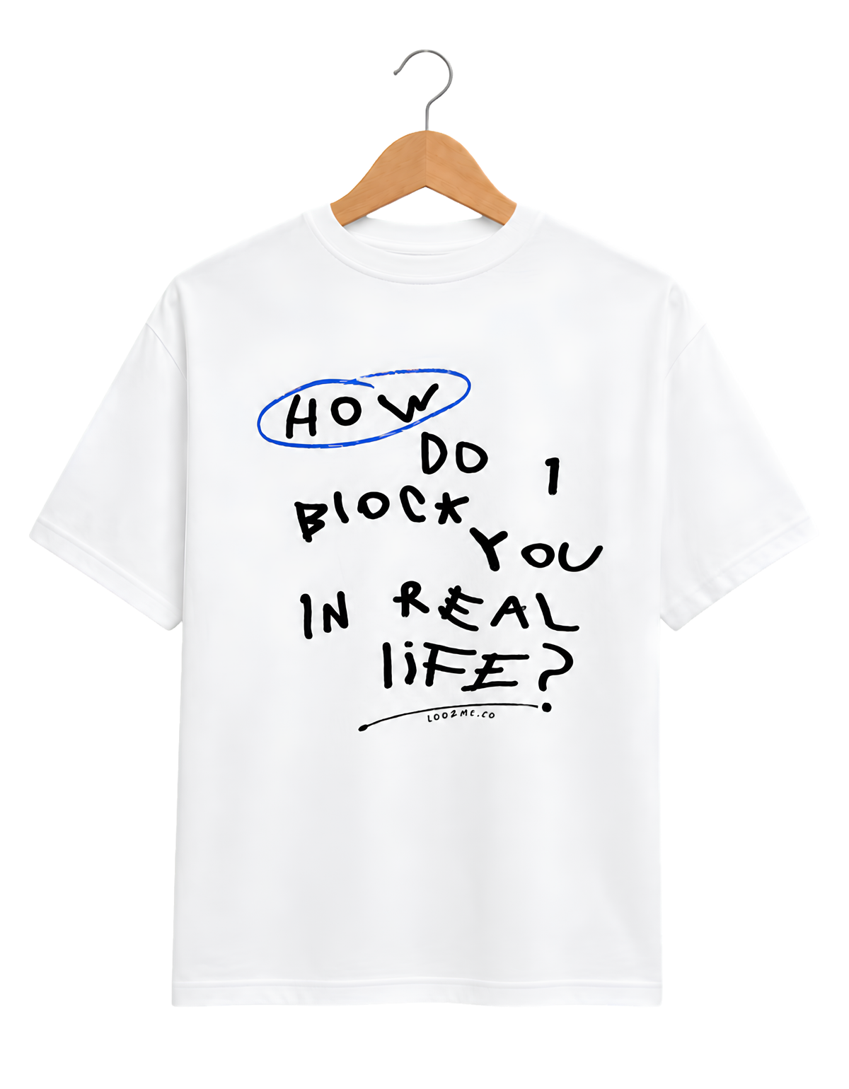 Block You Regular Fit Tee