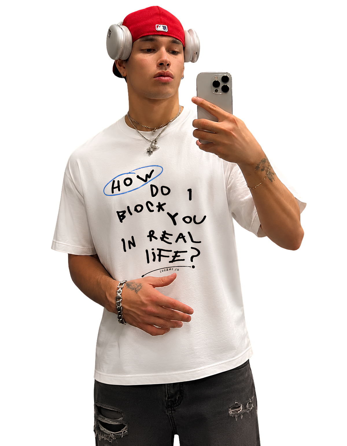 Block You Regular Fit Tee