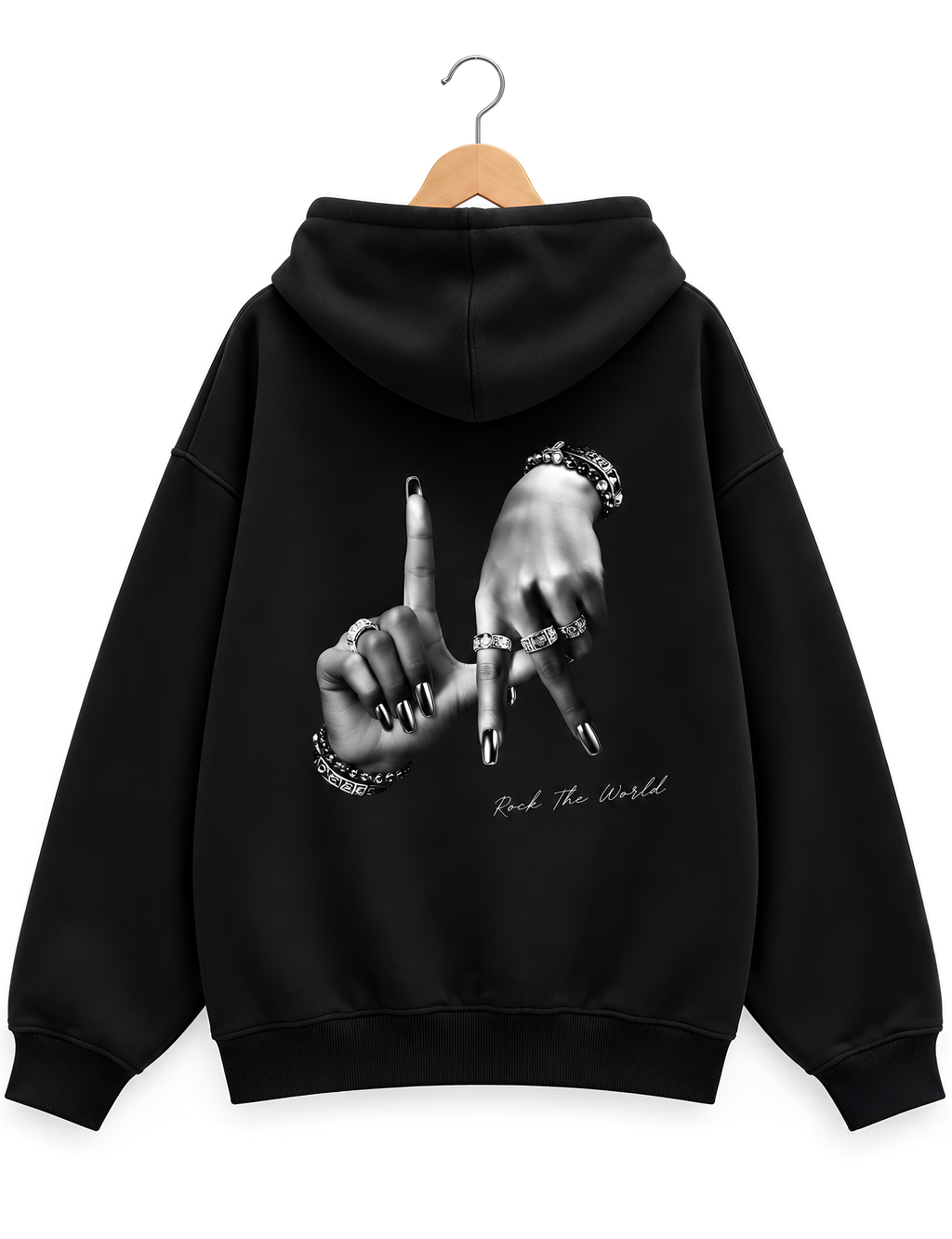 Rock Oversized Hoodie