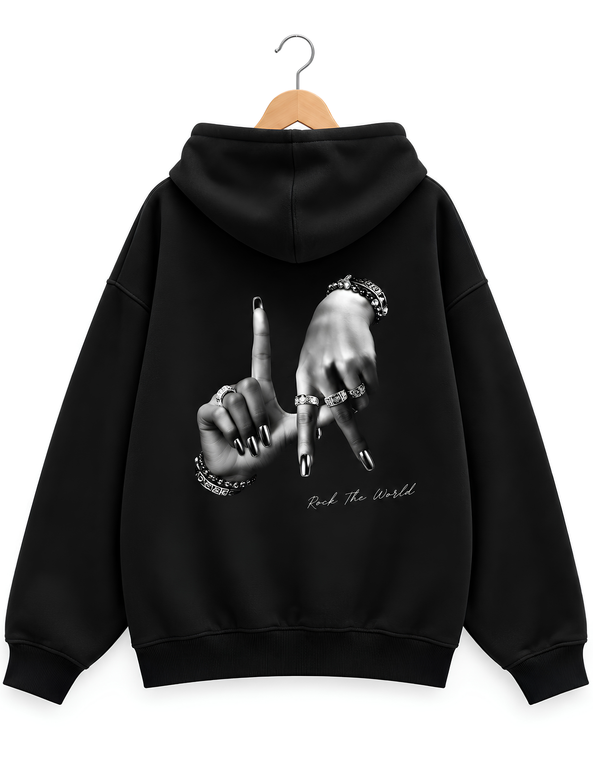 Rock Oversized Hoodie