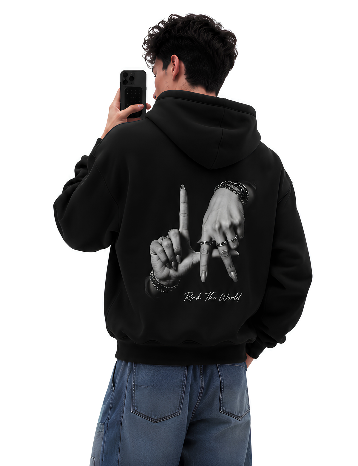 Rock Oversized Hoodie