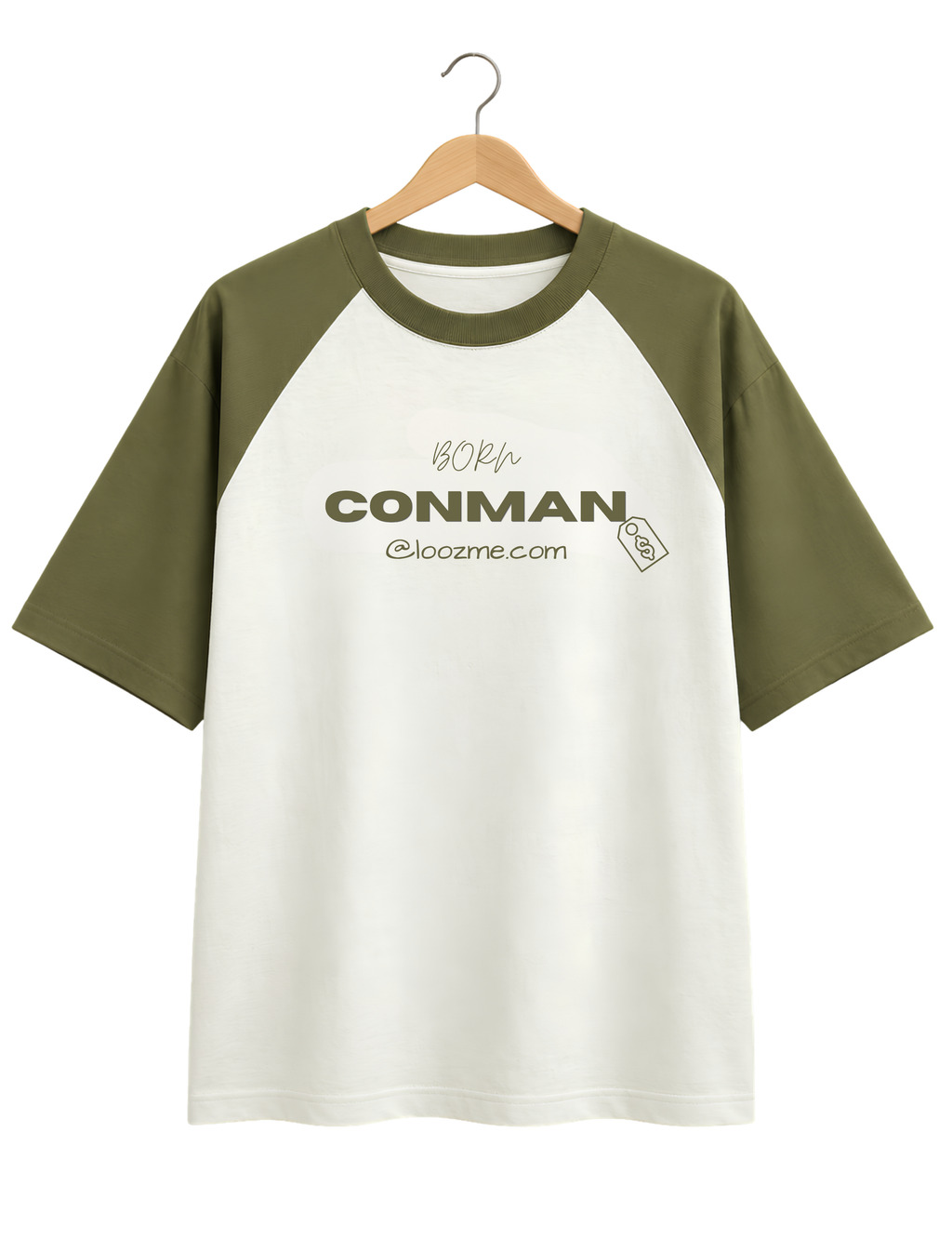 CONMAN Oversized Raglan Tee