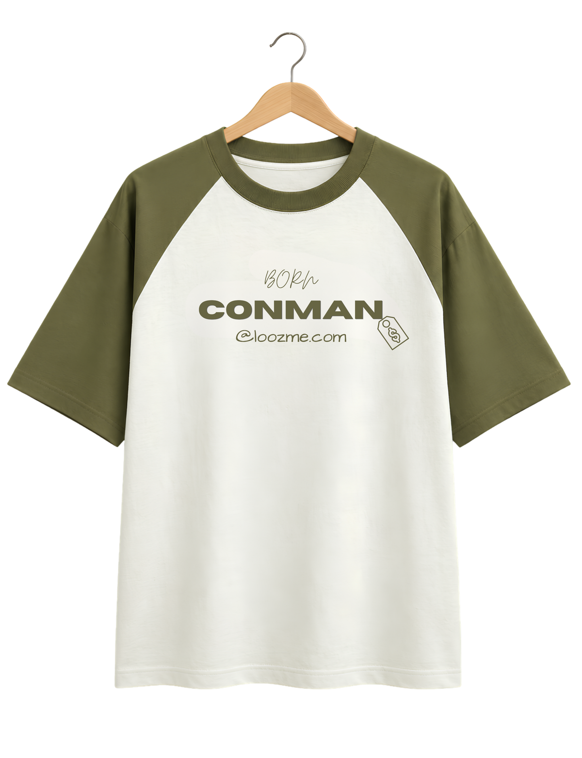 CONMAN Oversized Raglan Tee