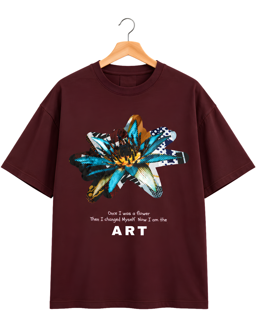 Flower ART Oversized Tee