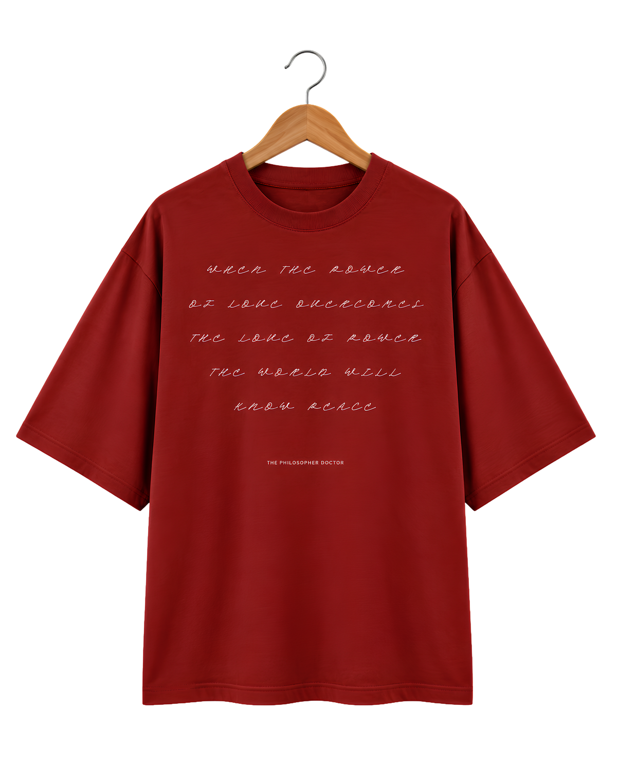 Philosopher Doctor Oversized Tee