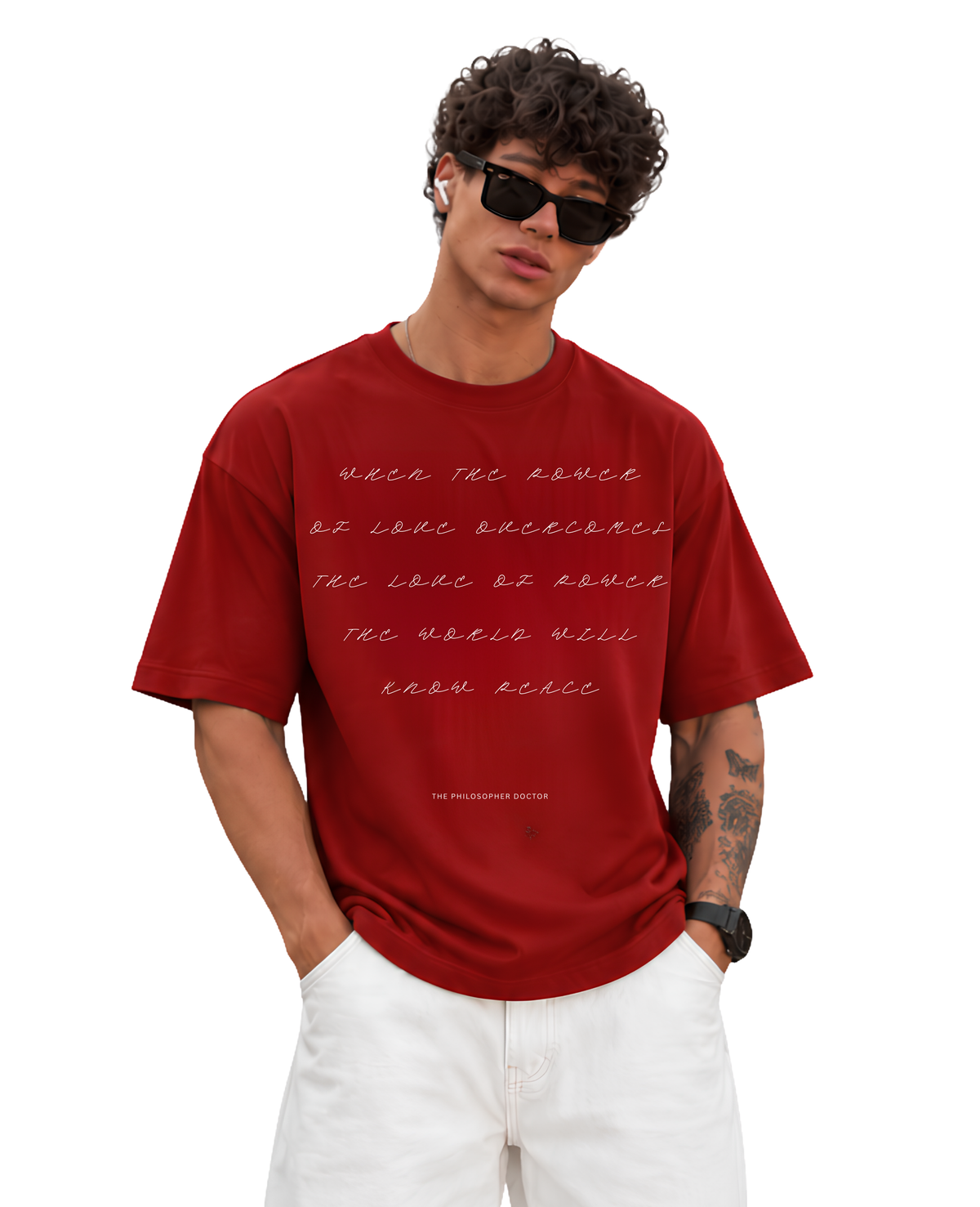 Philosopher Doctor Oversized Tee