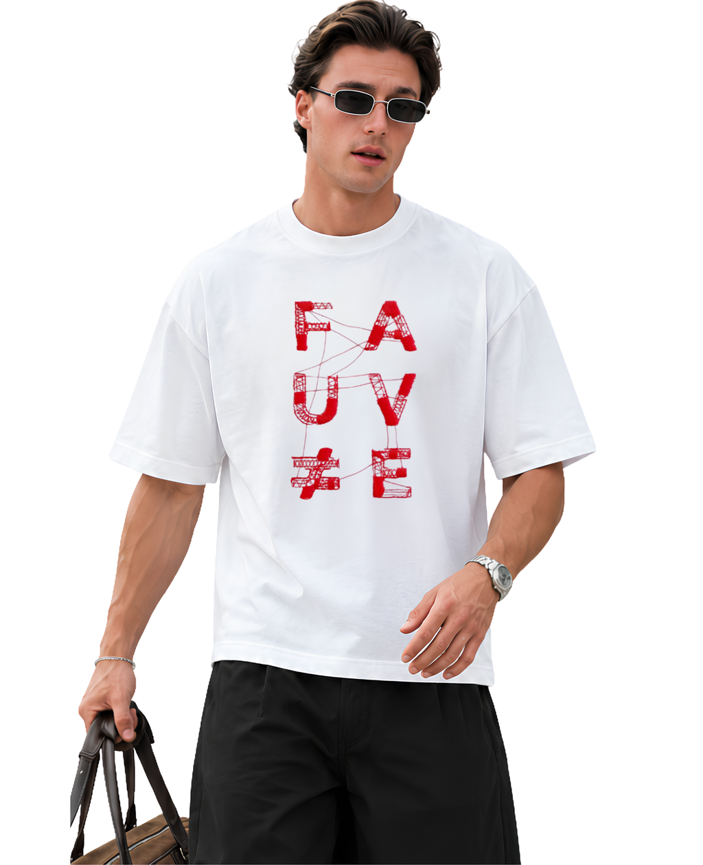 Fauve Oversized Tee