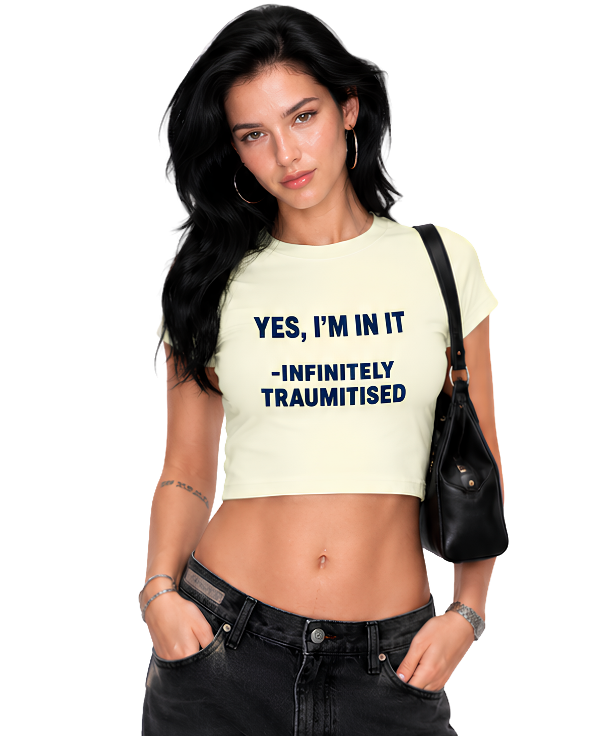 In IT Crop Top