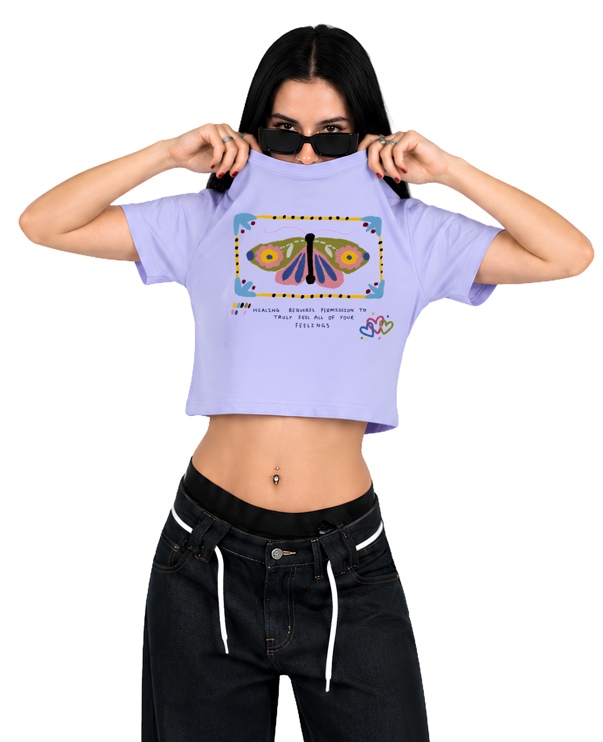 Wings Crop Top