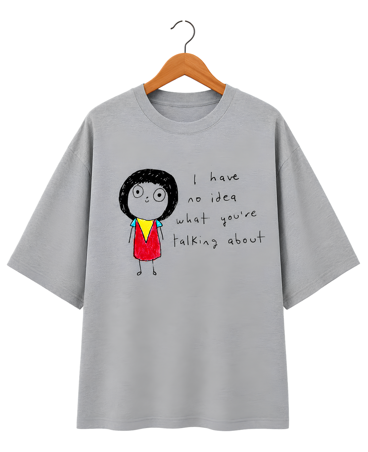 NO Idea Oversized T-Shirt