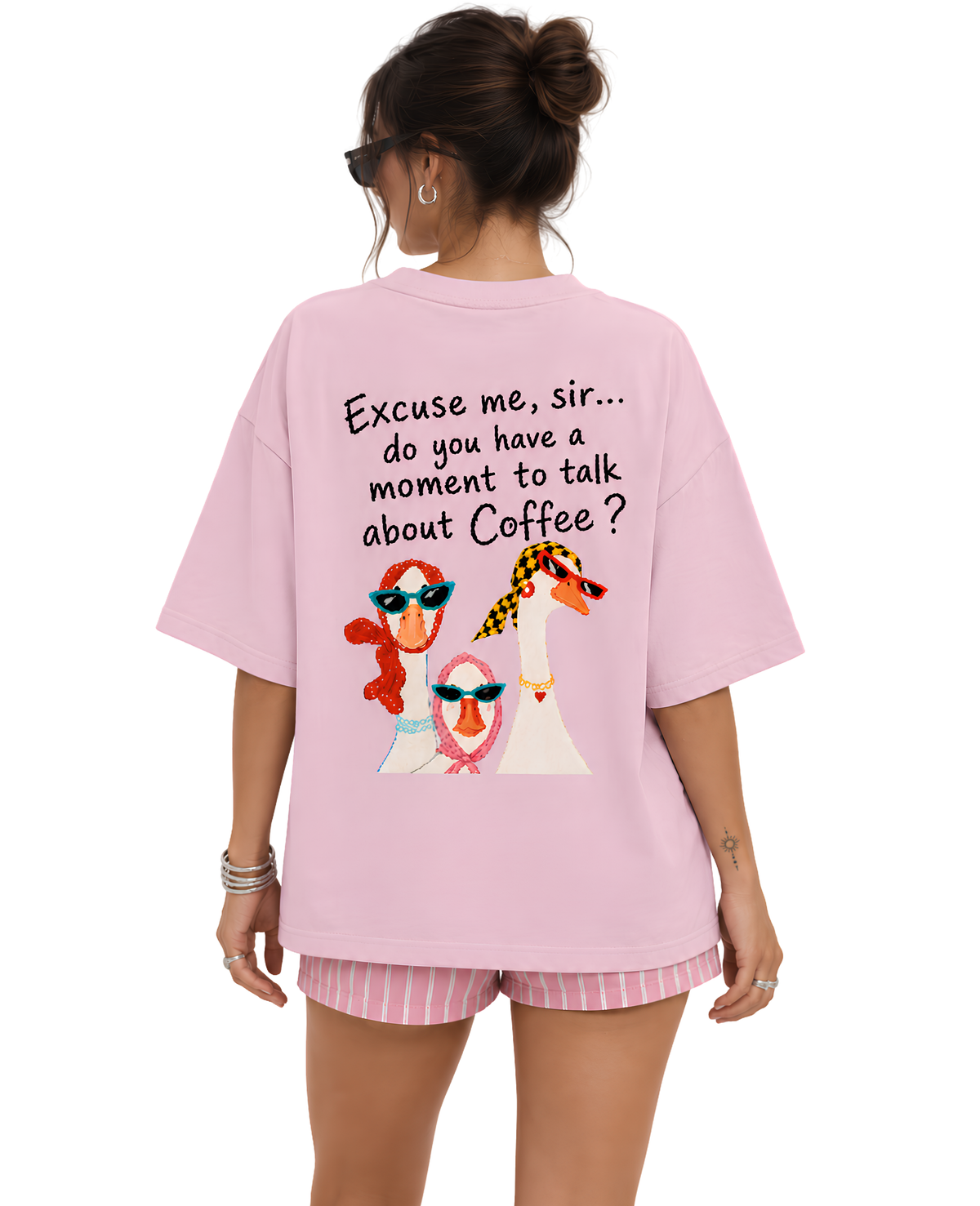 Excuse Me Sir Oversized Tee