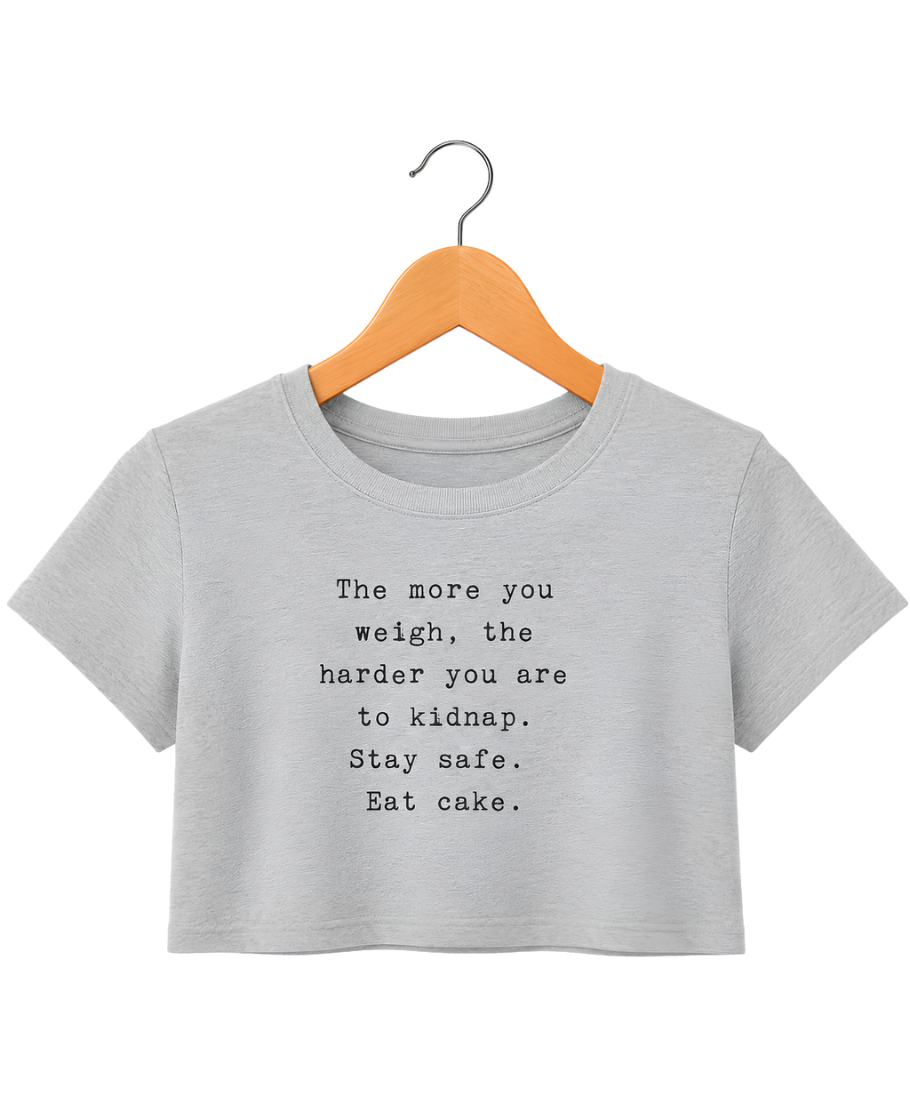 Weigh More Crop Top