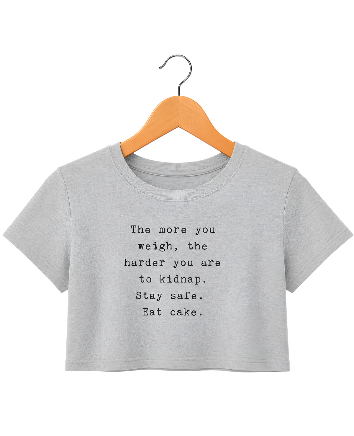 Weigh More Crop Top