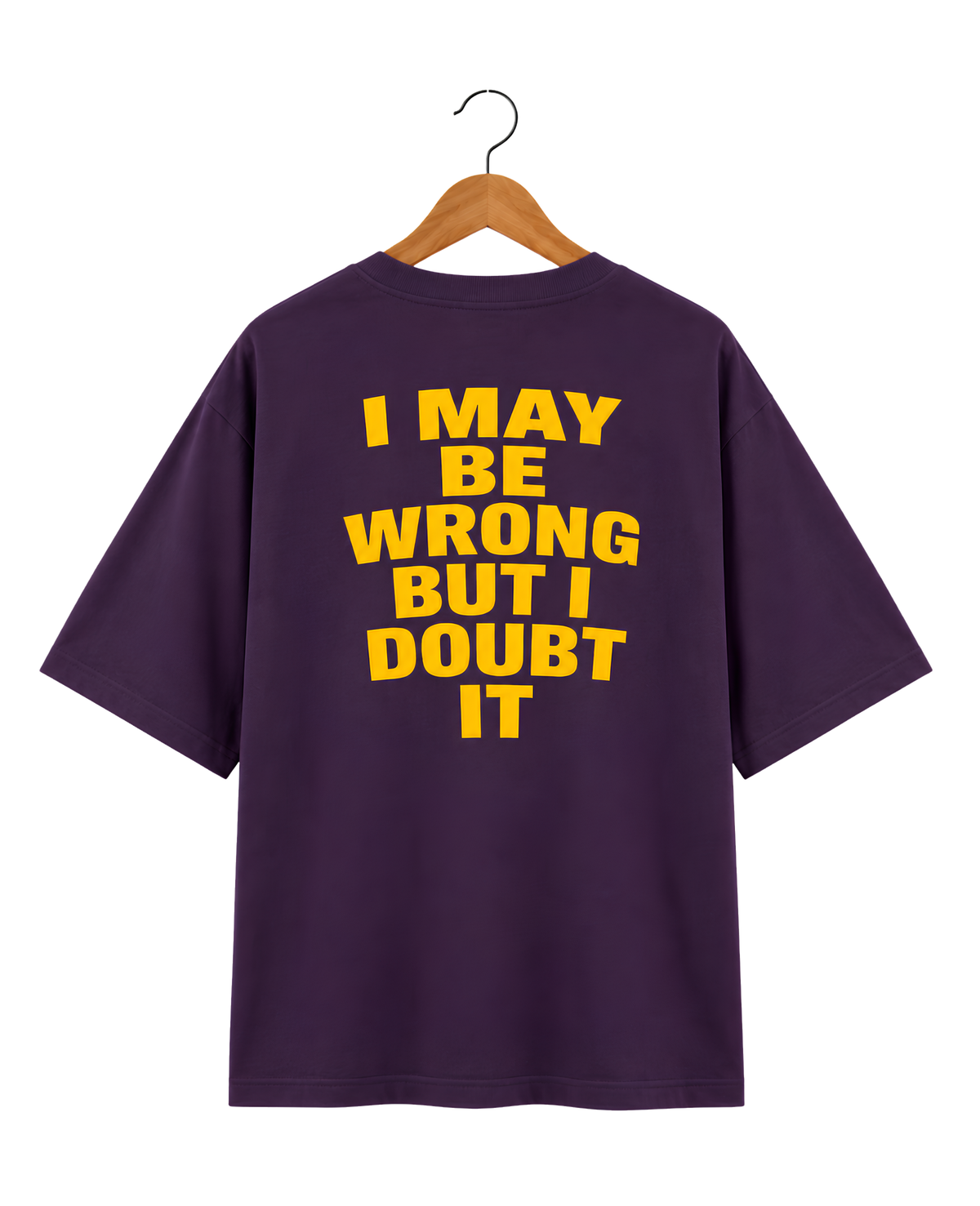 Might Wrong Oversized Tee