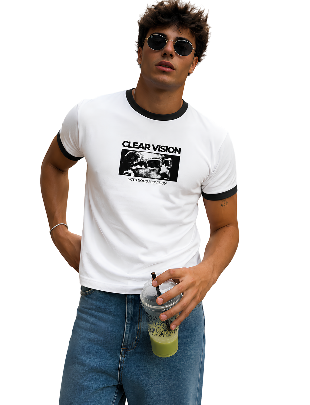 Clear Vision Ringer Tee