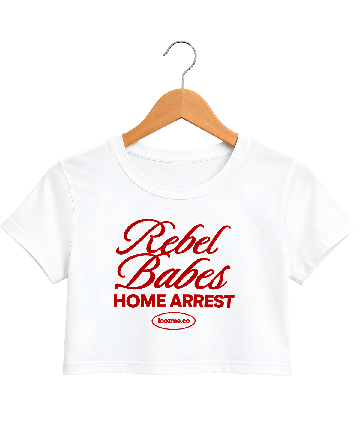 Home Arrest Crop Top