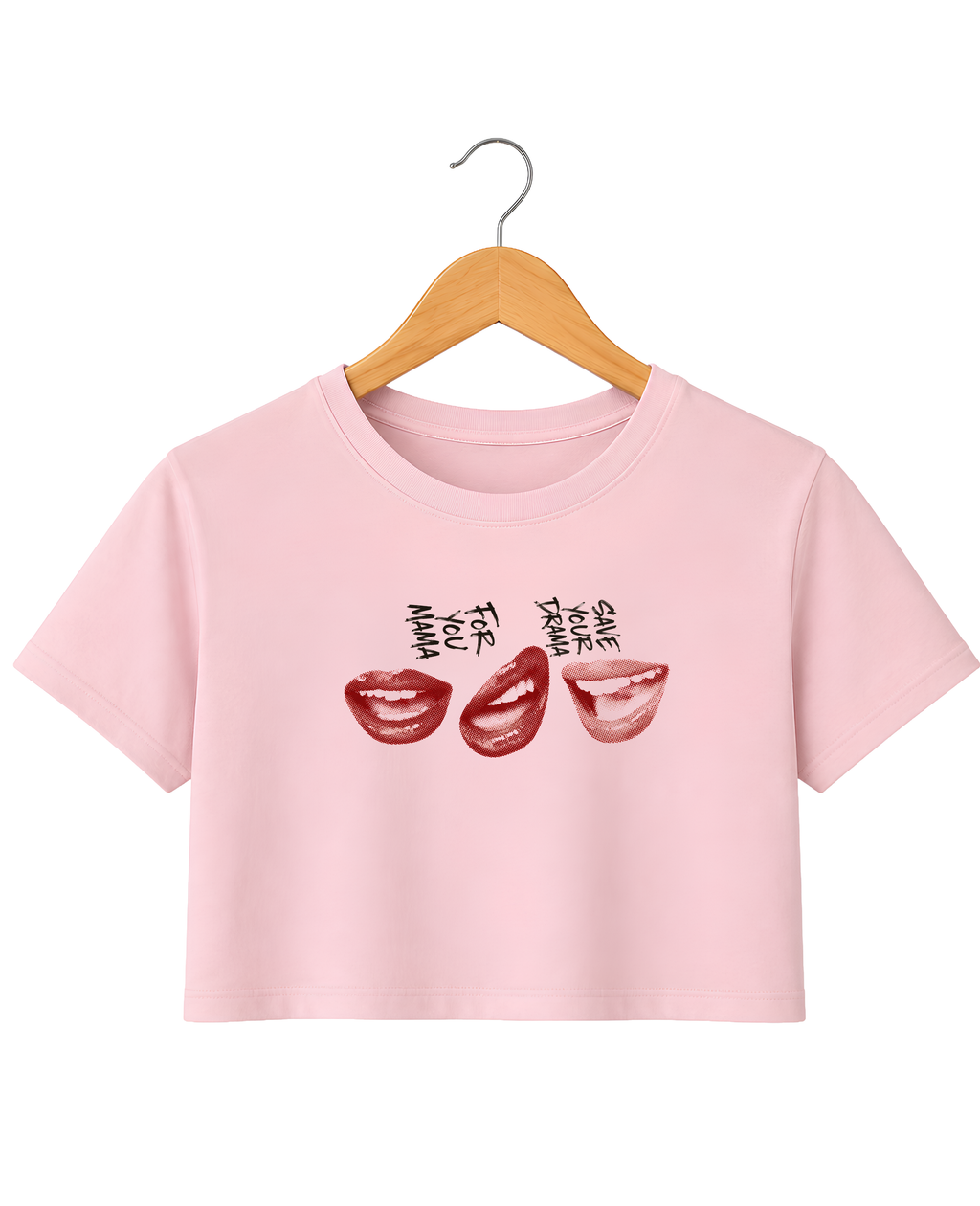 Save Your Drama Crop Top