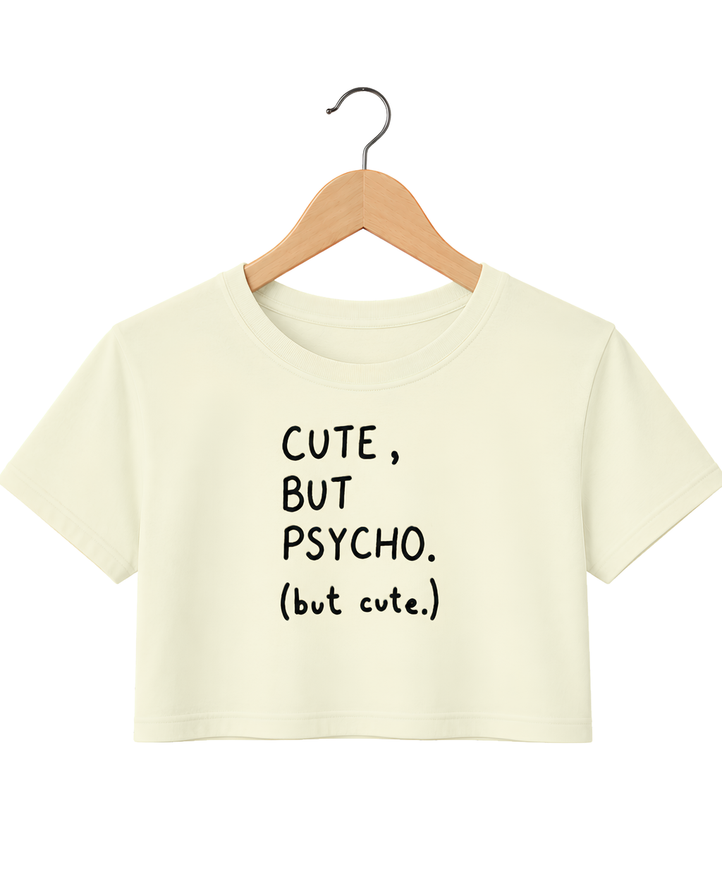 Cute PSYCHO Crop Top