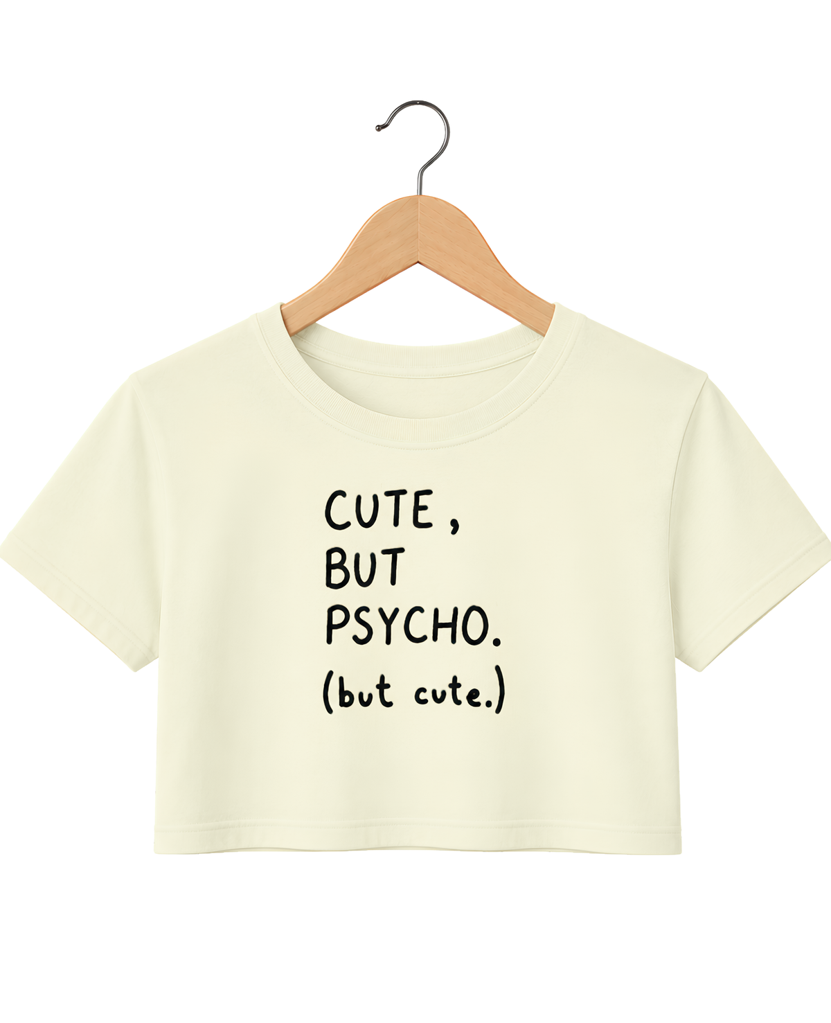 Cute PSYCHO Crop Top