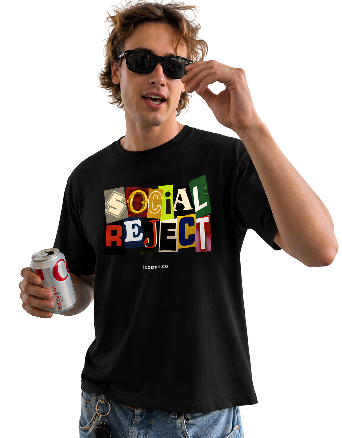 Social Reject Regular Fit Tee