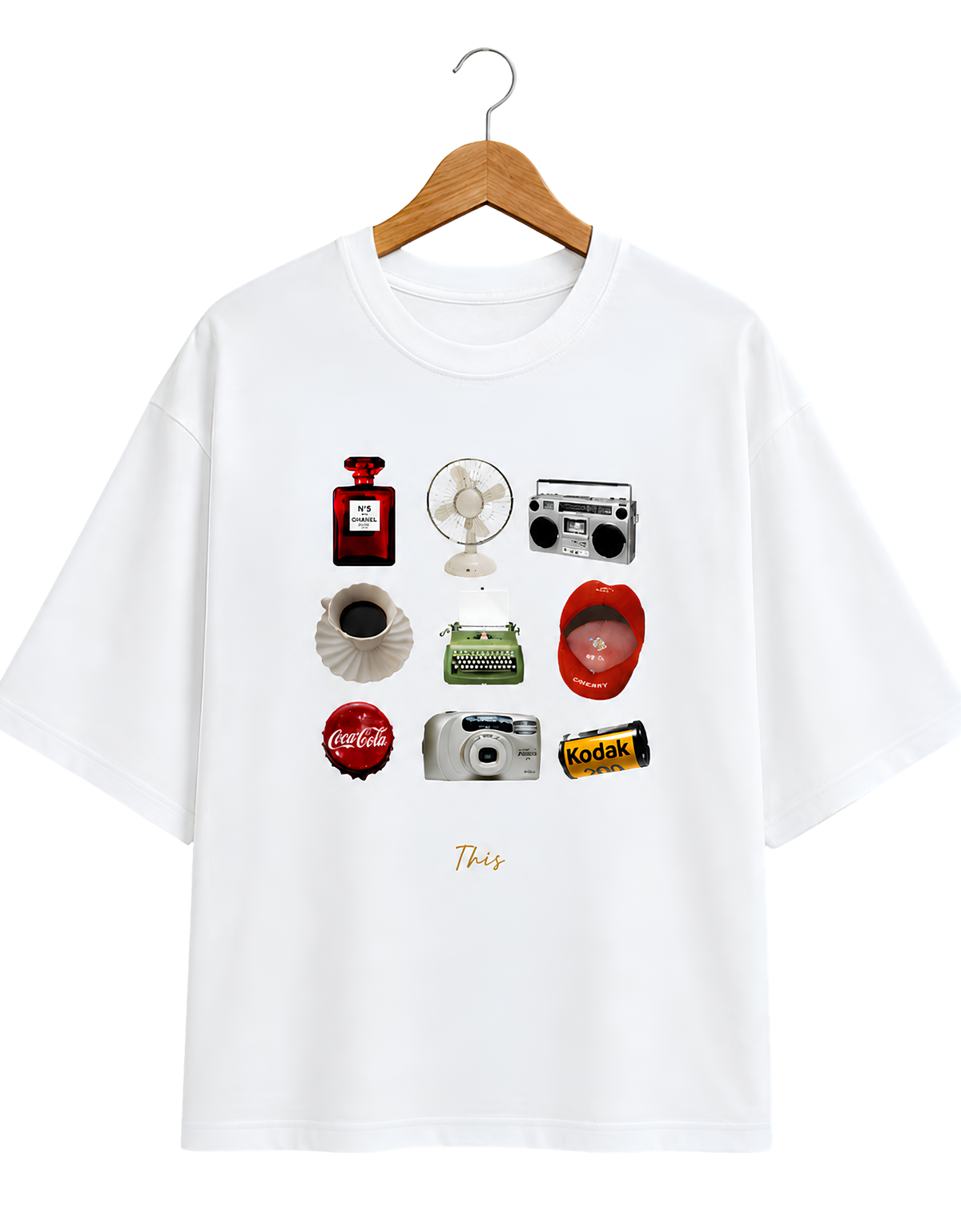 Life Frame Oversized Tee