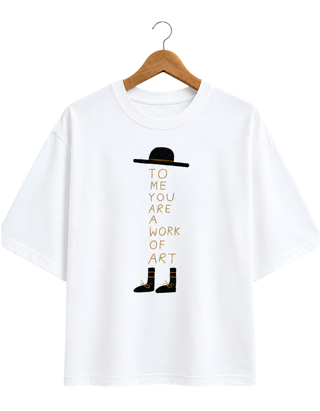 U ART Oversized Tee