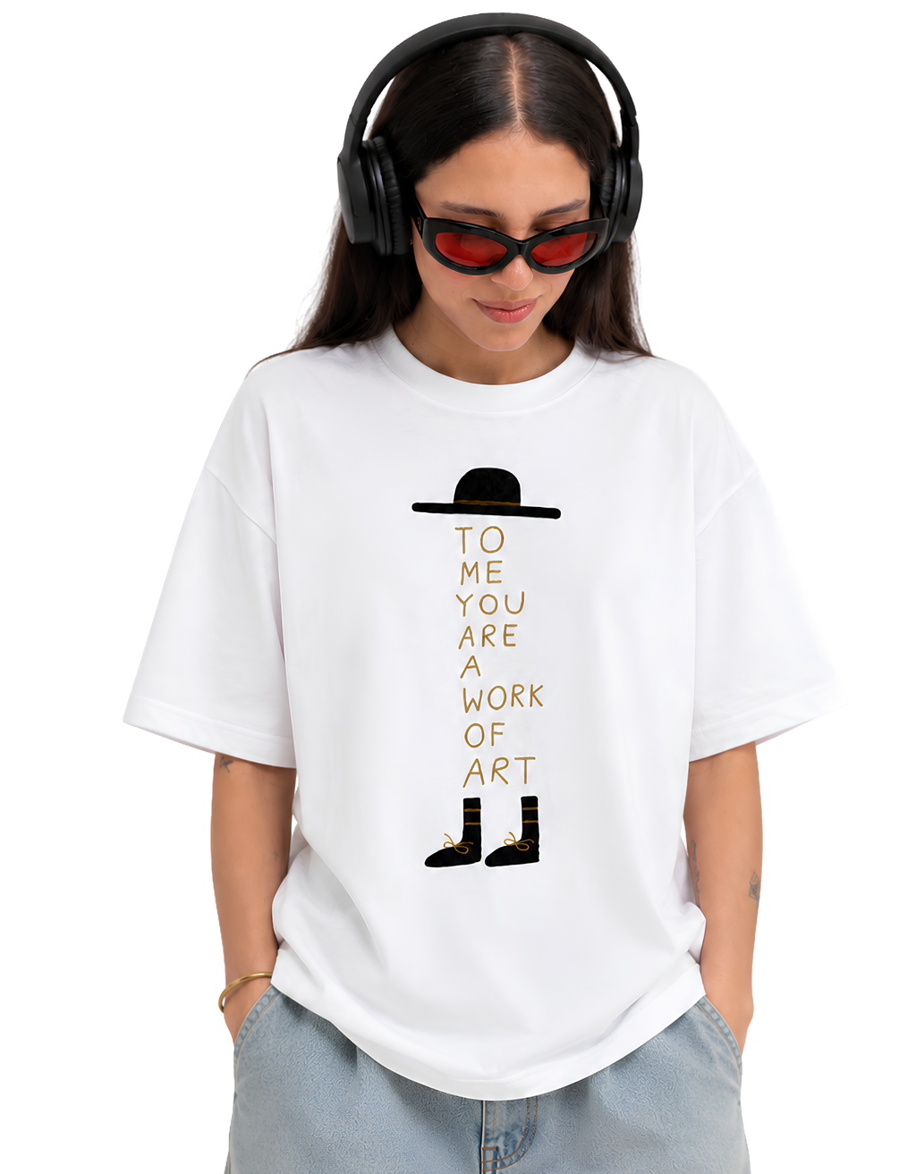 U ART Oversized Tee
