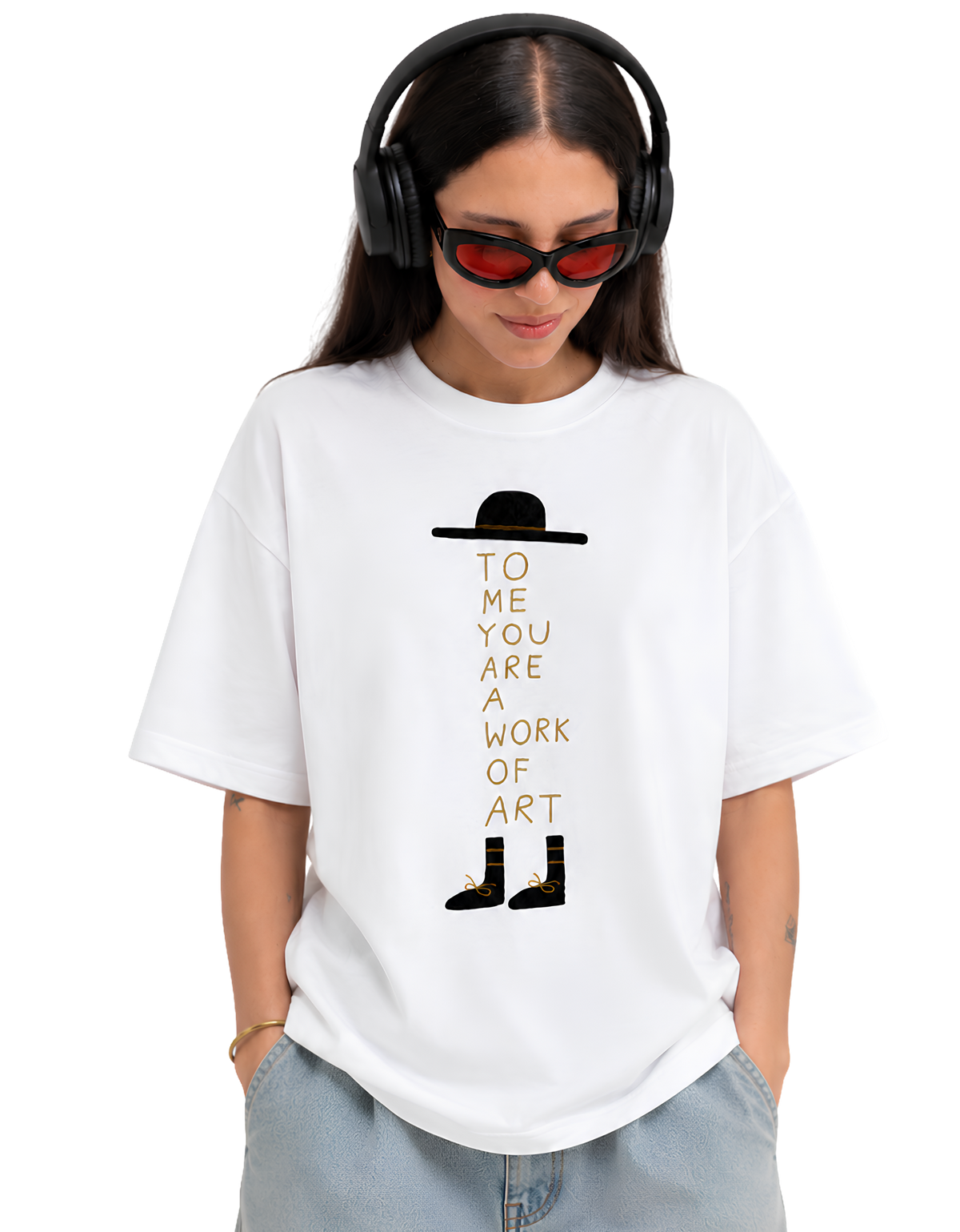 U ART Oversized Tee