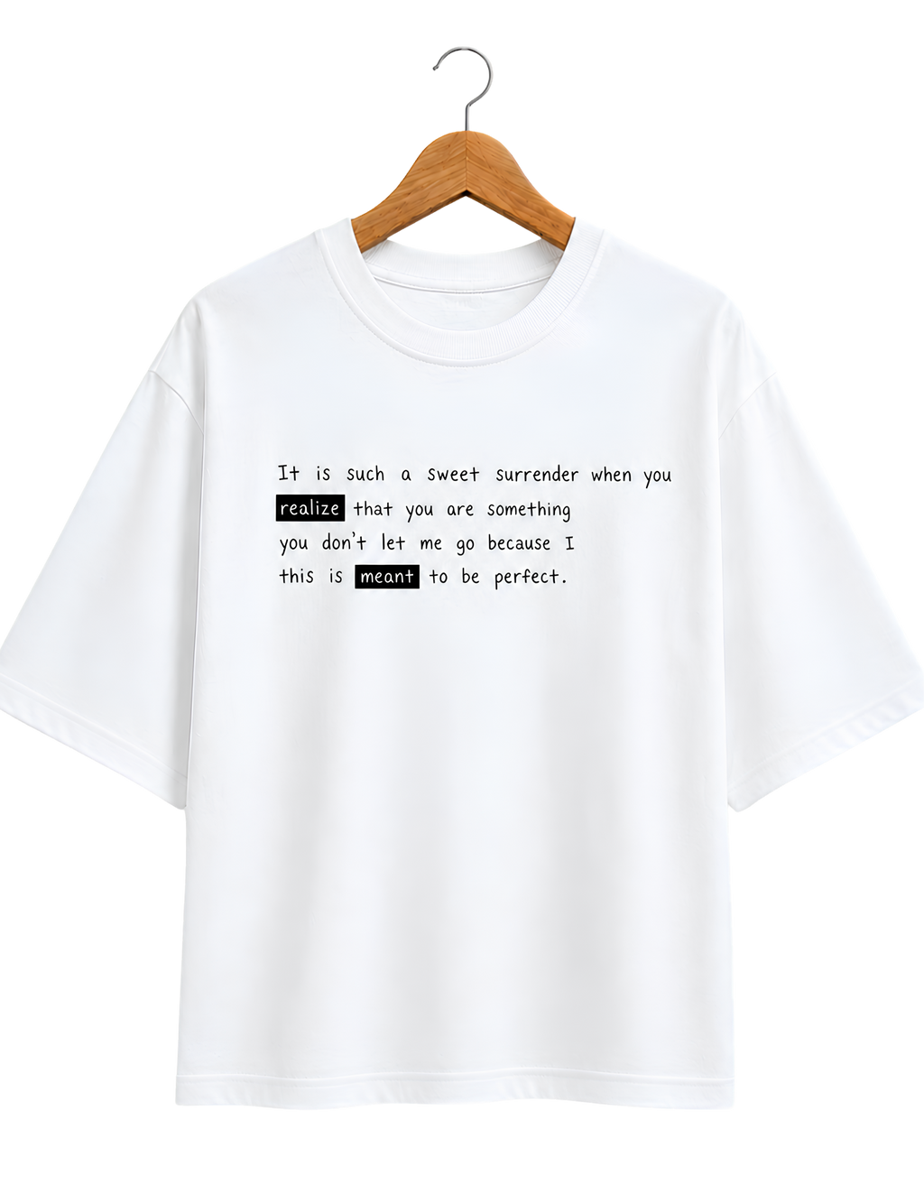 Trust Oversized Tee