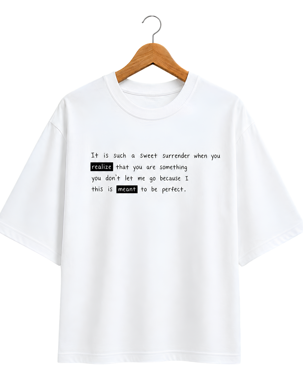 Trust Oversized Tee