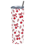 Cherry with Leaf Tumbler
