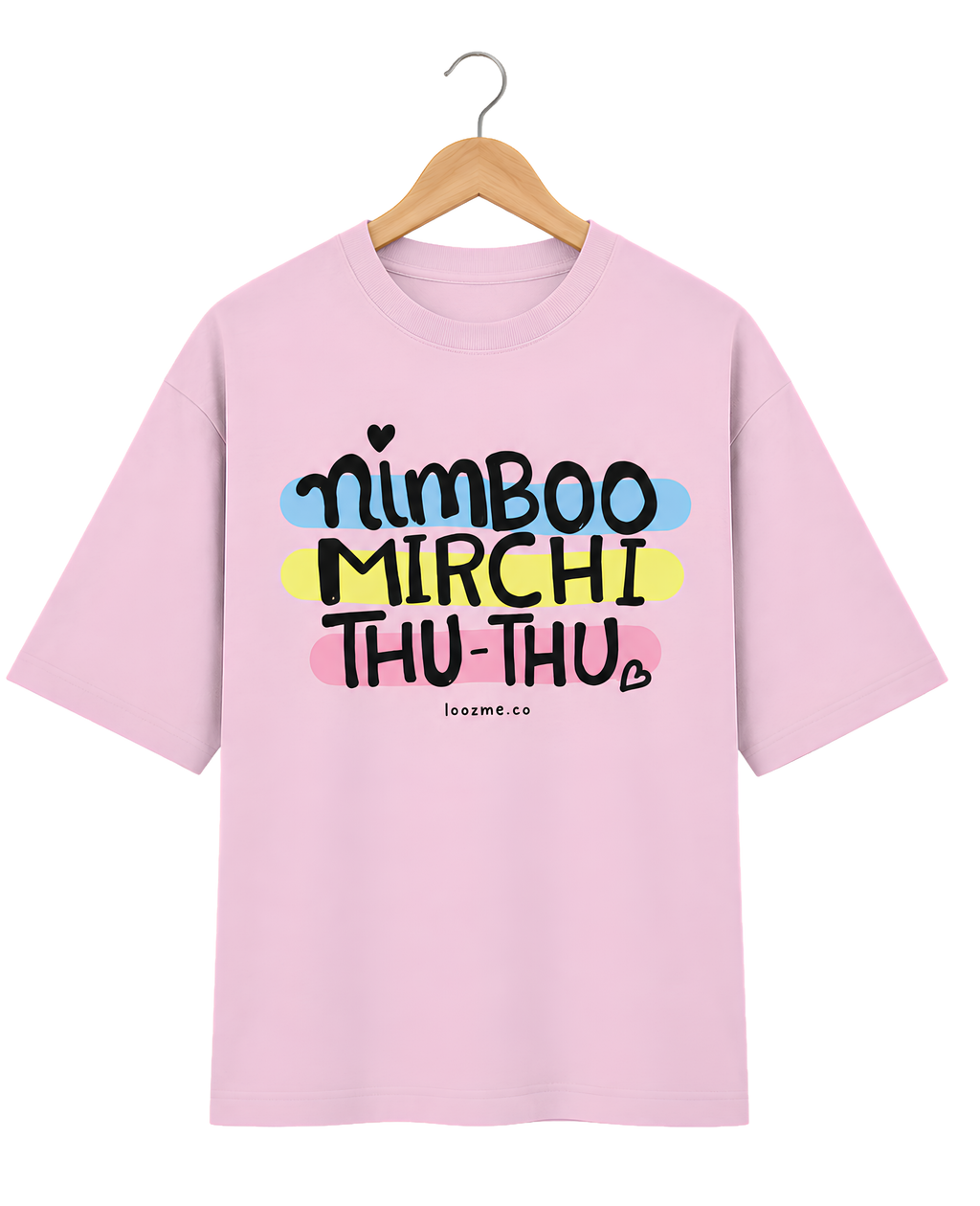 Nimboo Mirchi Oversized Tee