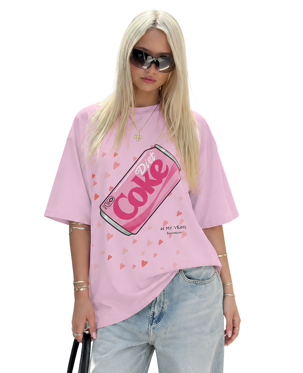 Diet Cokeee Oversized Tee