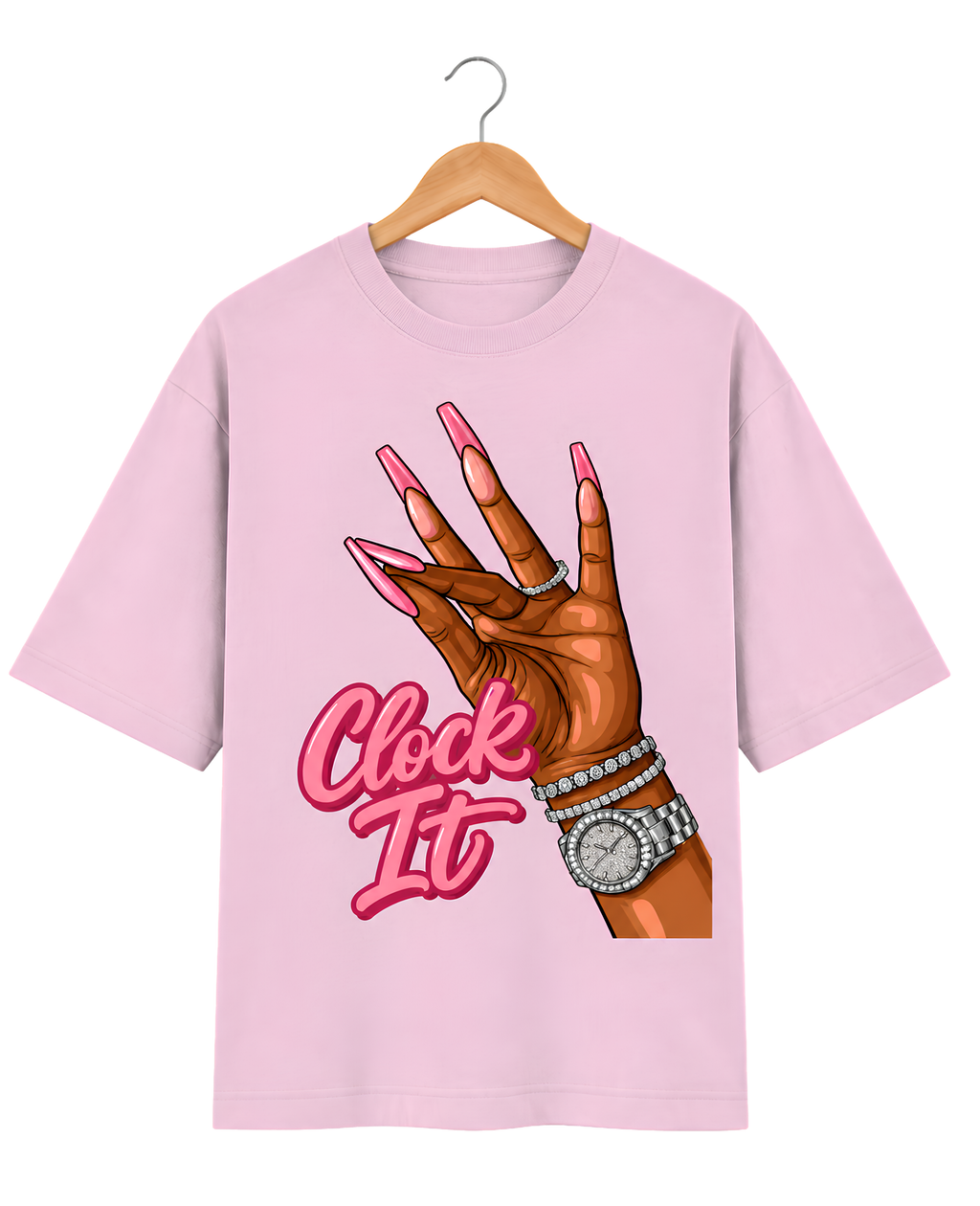 Clock it Oversized Tee