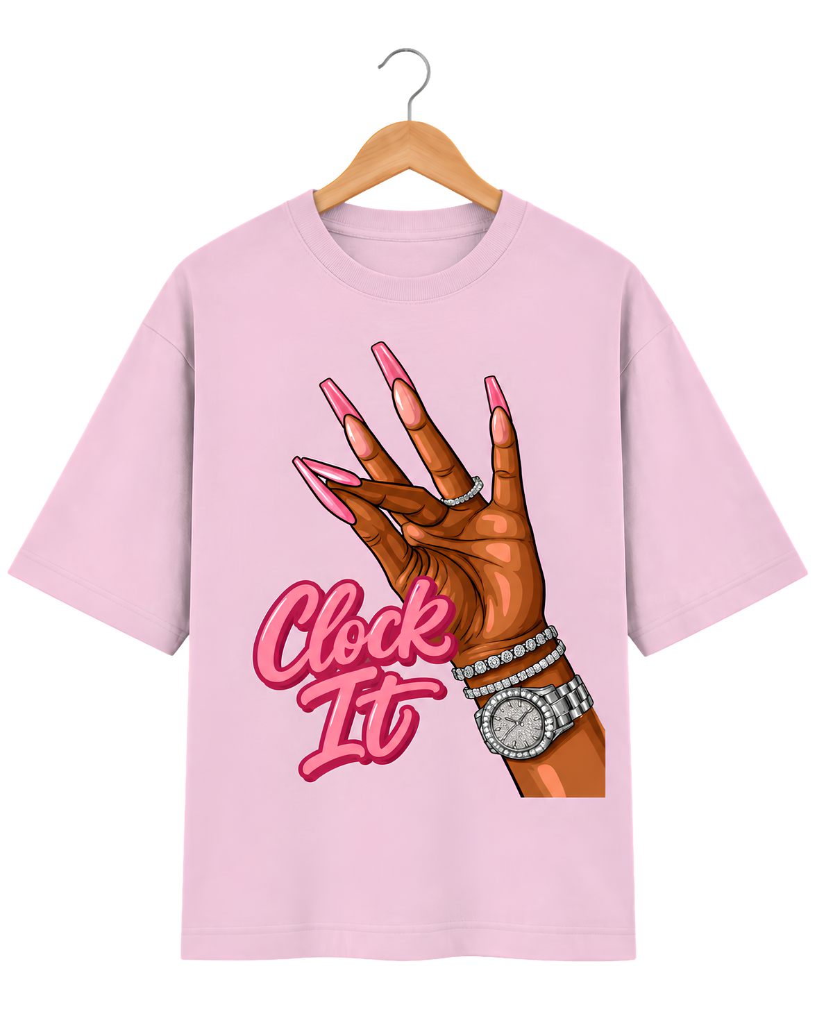 Clock it Oversized Tee