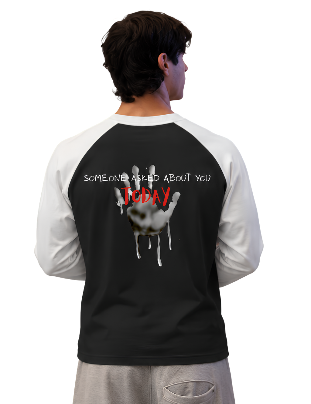 Someone Asked Raglan Tee